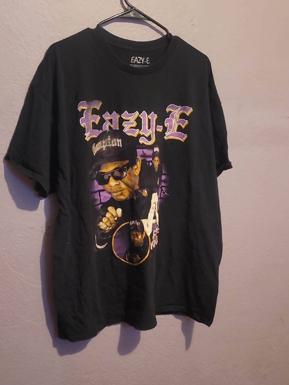Eazy-E Black Graphic Band Tee